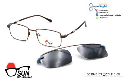 glasses SUN CLIP DC3043 53[]20 140 C5